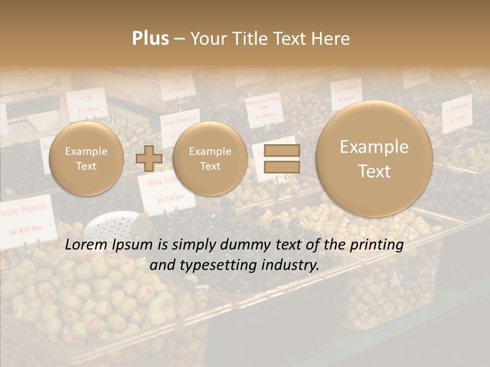 Togetherness Grandmother Finger PowerPoint Template