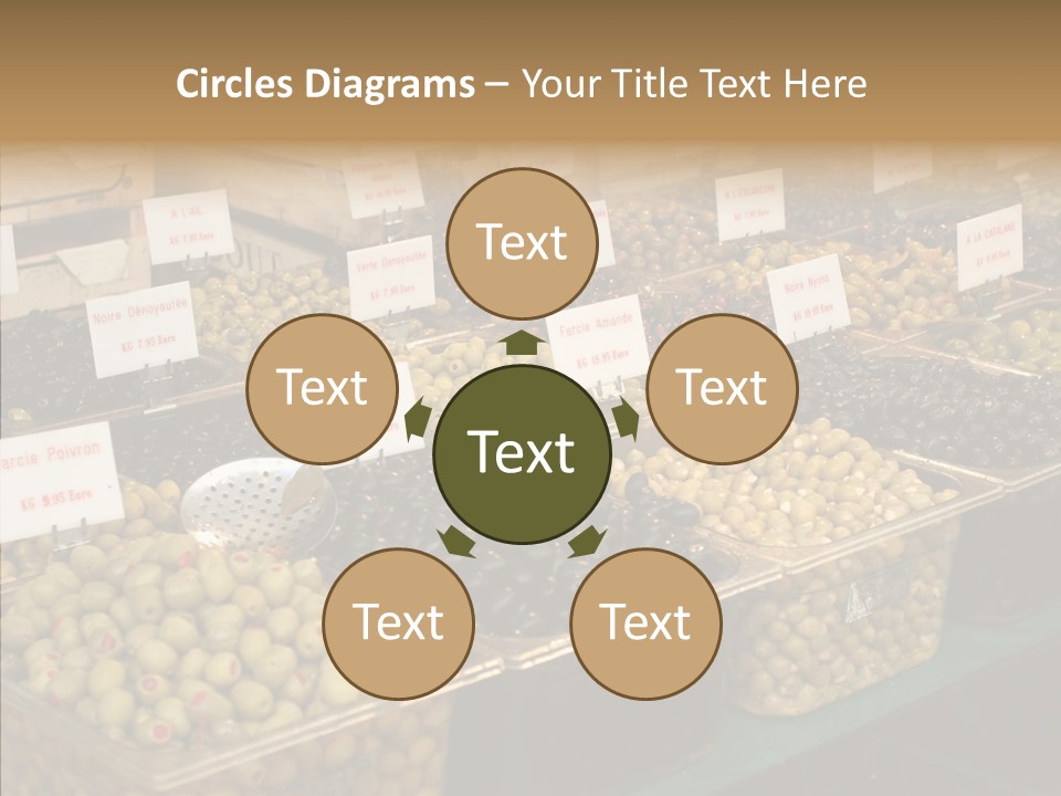 Togetherness Grandmother Finger PowerPoint Template