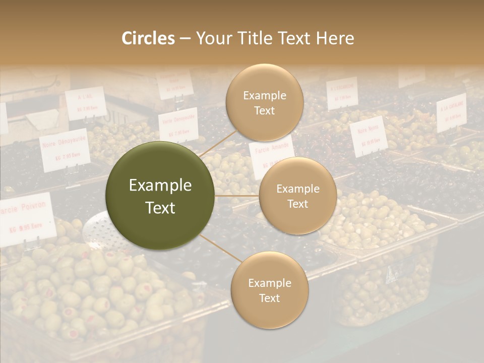 Togetherness Grandmother Finger PowerPoint Template