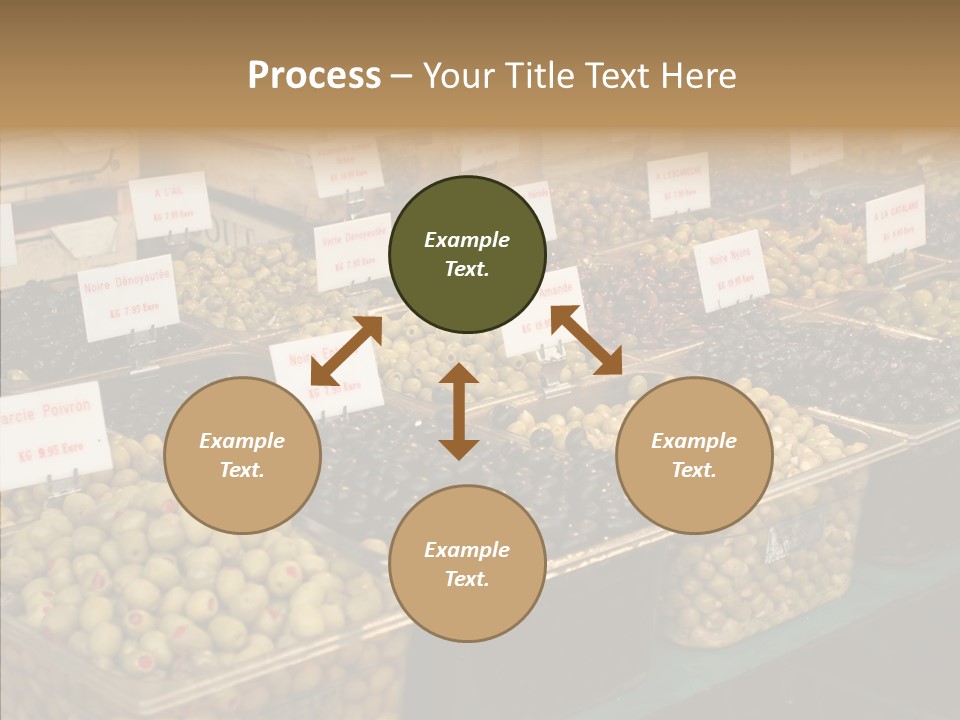 Togetherness Grandmother Finger PowerPoint Template