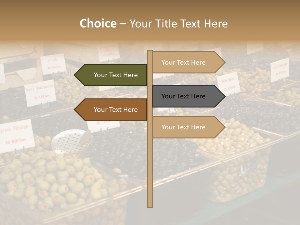 Togetherness Grandmother Finger PowerPoint Template