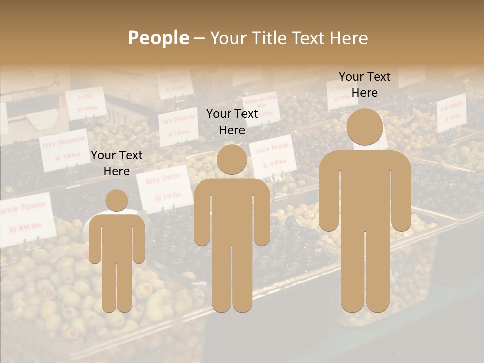 Togetherness Grandmother Finger PowerPoint Template