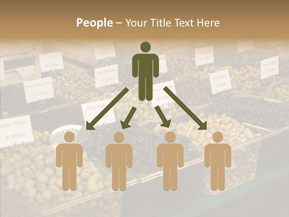 Togetherness Grandmother Finger PowerPoint Template