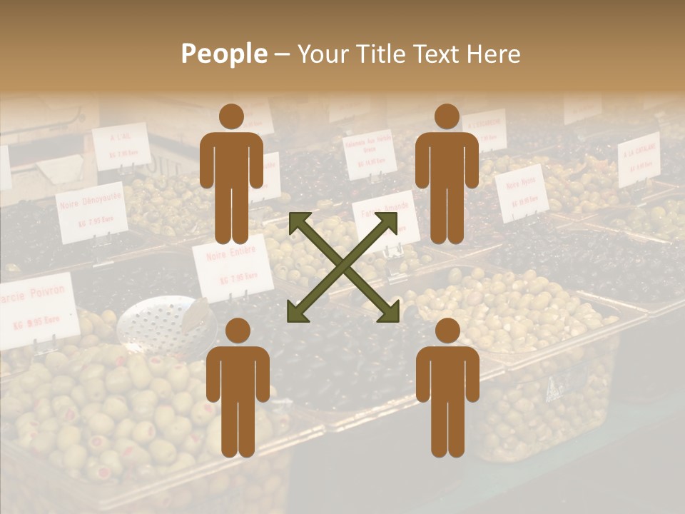 Togetherness Grandmother Finger PowerPoint Template