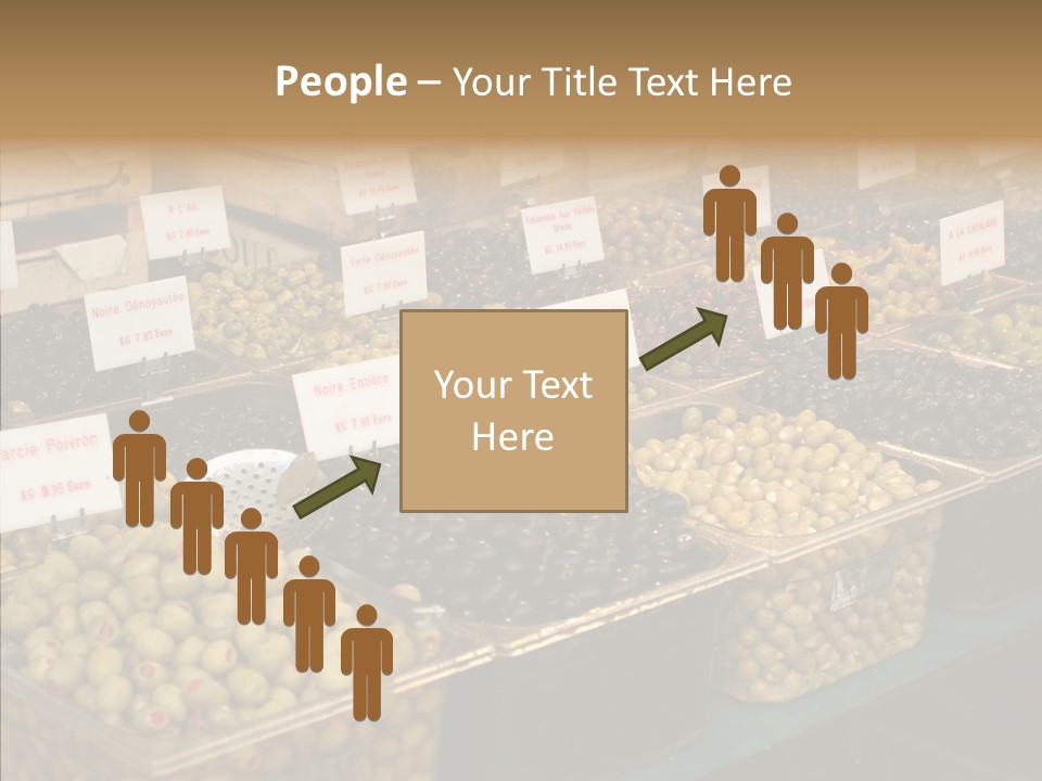 Togetherness Grandmother Finger PowerPoint Template