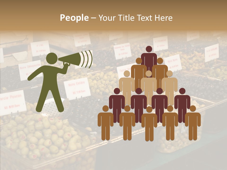 Togetherness Grandmother Finger PowerPoint Template