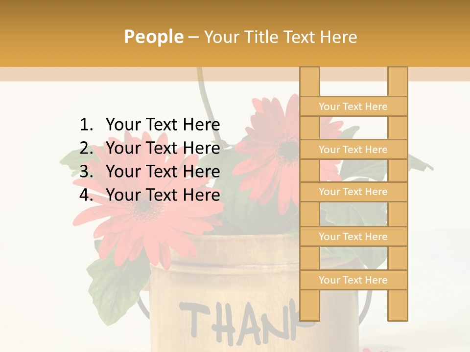 Closeup Elder Assist PowerPoint Template