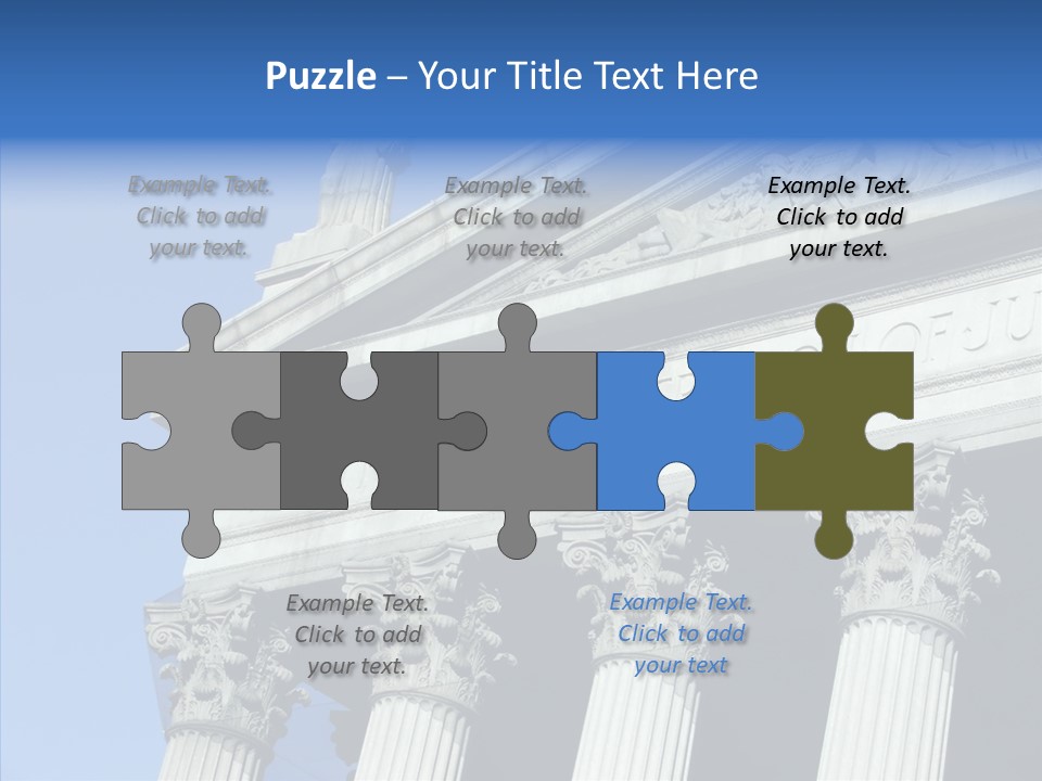 White Human Holding Hands PowerPoint Template