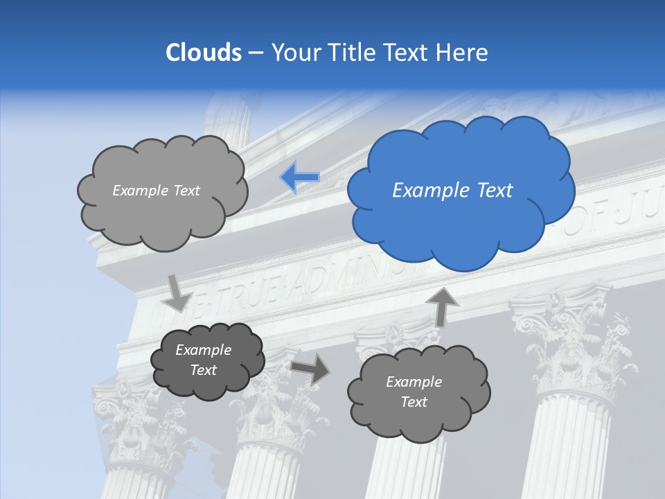 White Human Holding Hands PowerPoint Template