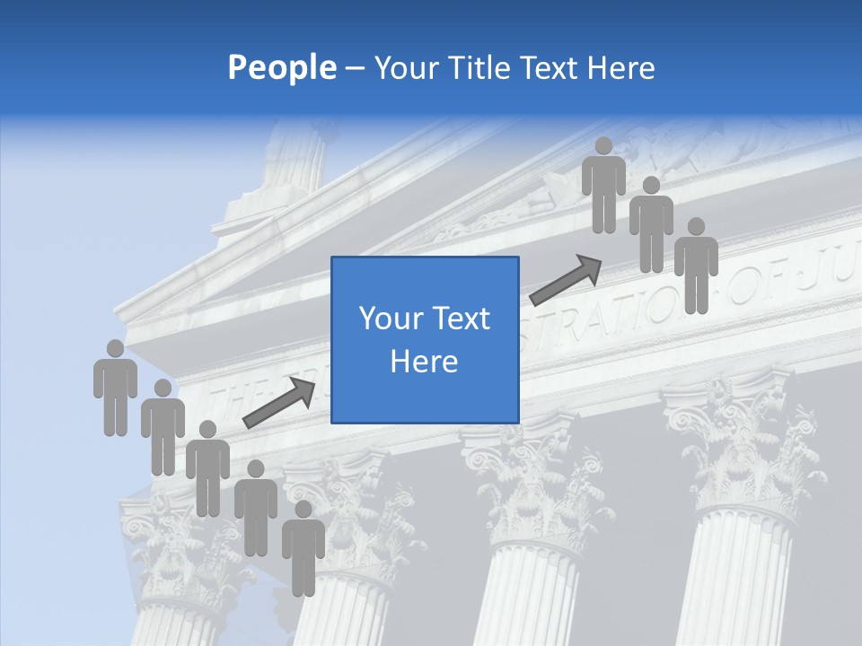 White Human Holding Hands PowerPoint Template