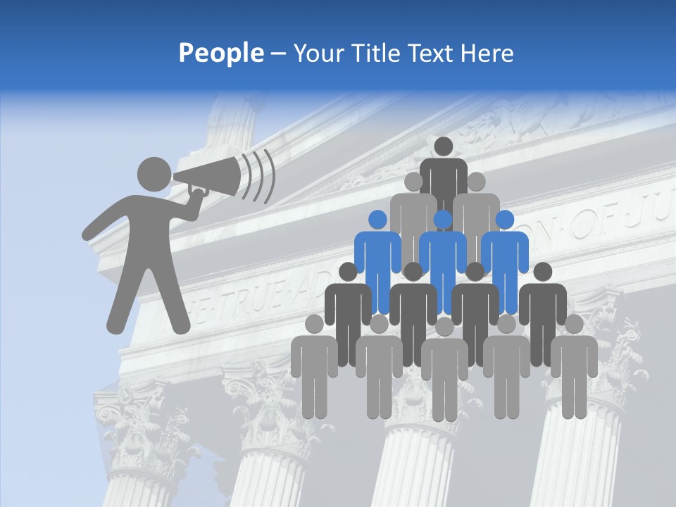 White Human Holding Hands PowerPoint Template