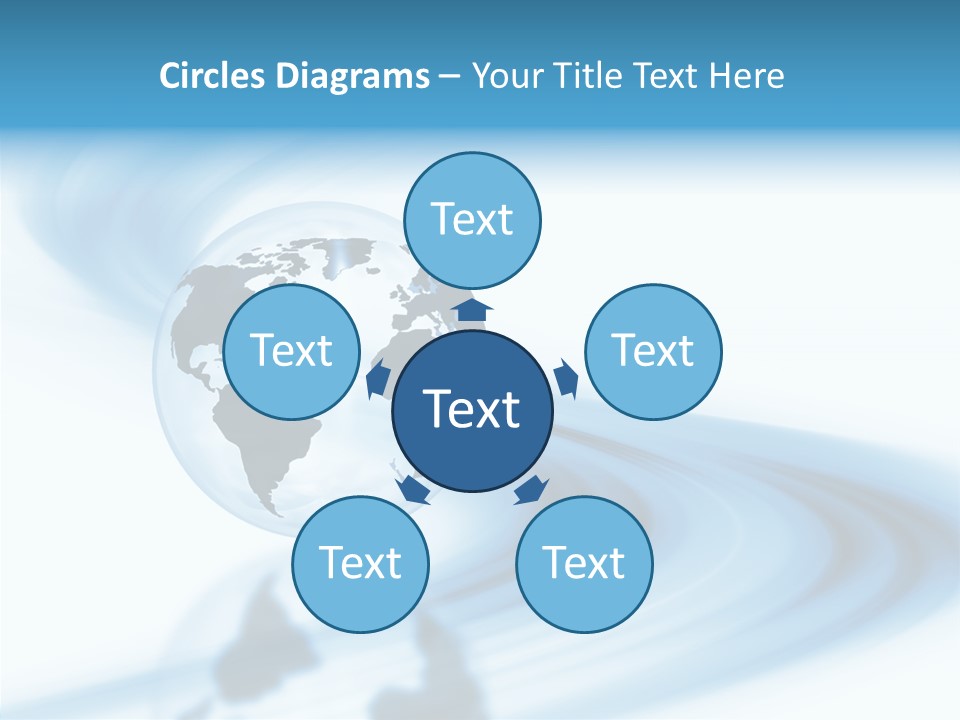 Helping Hand Grandmother Assist PowerPoint Template