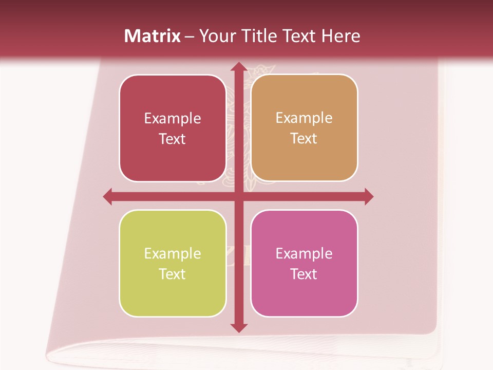 Grandmother Finger Hold PowerPoint Template