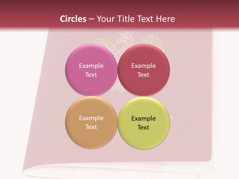 Grandmother Finger Hold PowerPoint Template