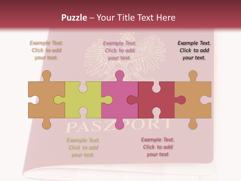 Grandmother Finger Hold PowerPoint Template