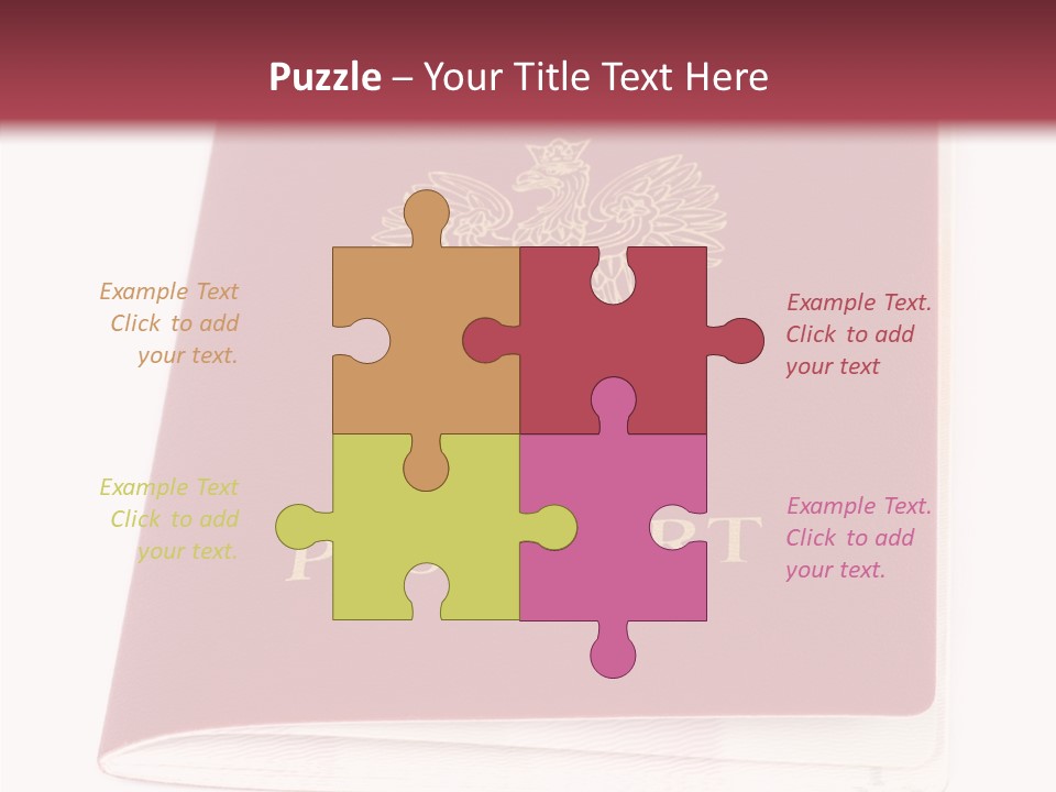 Grandmother Finger Hold PowerPoint Template