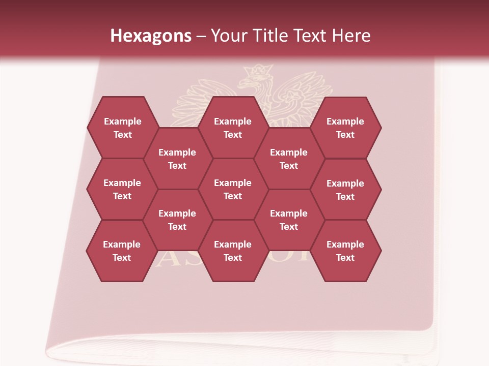 Grandmother Finger Hold PowerPoint Template