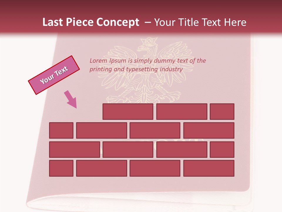 Grandmother Finger Hold PowerPoint Template