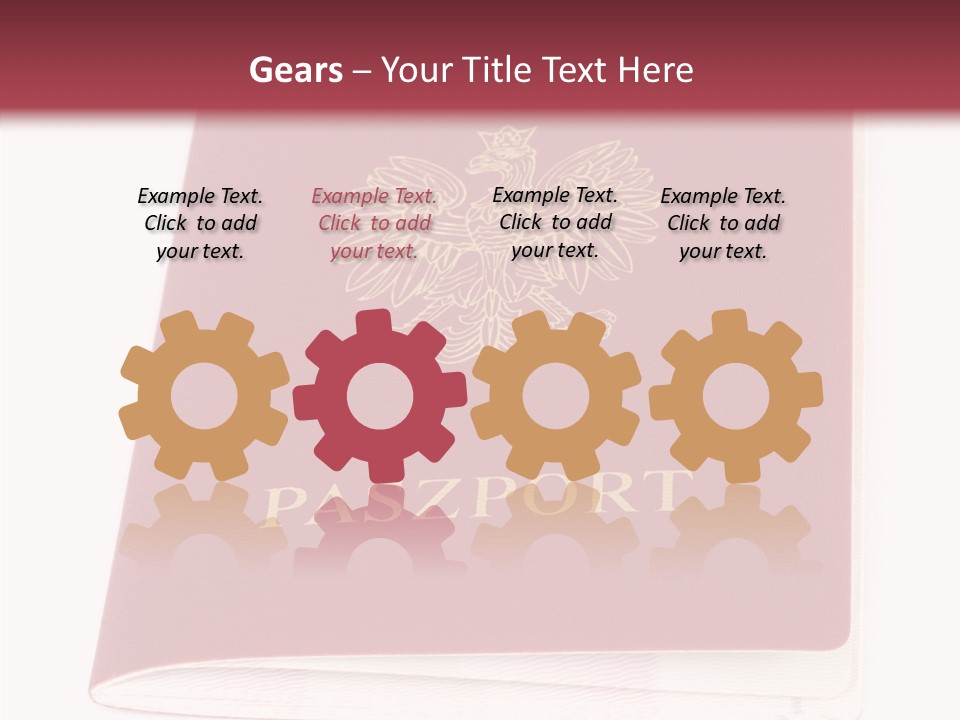 Grandmother Finger Hold PowerPoint Template