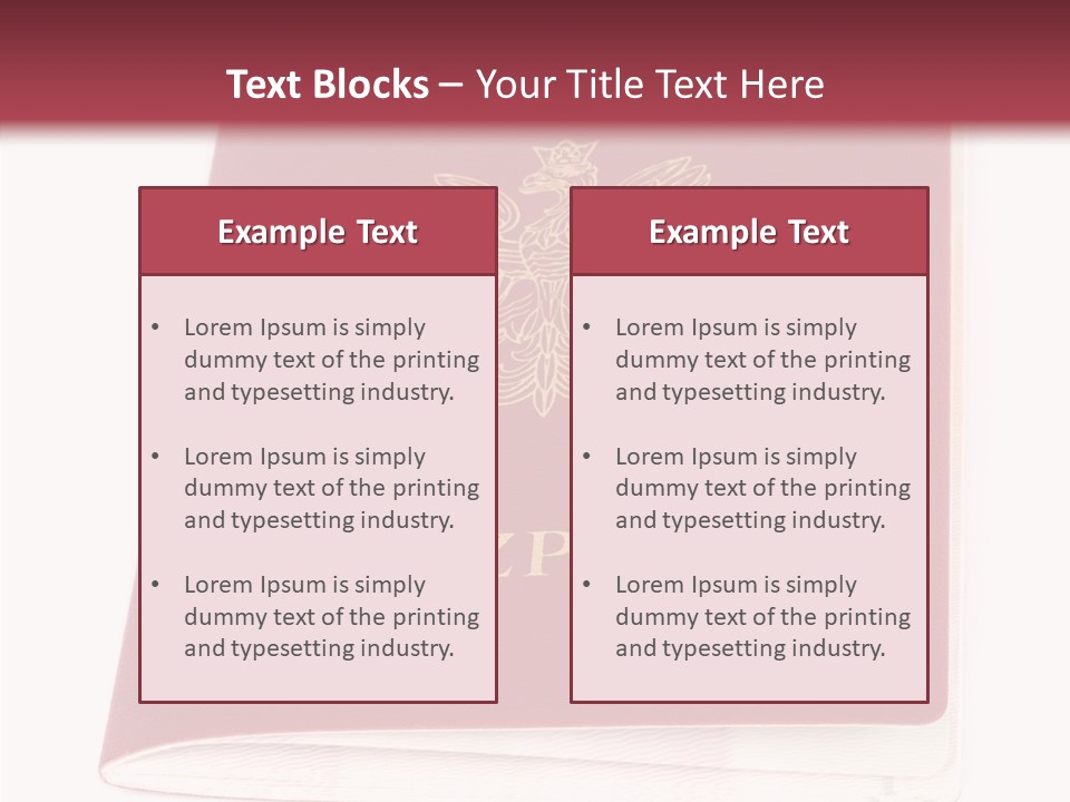 Grandmother Finger Hold PowerPoint Template