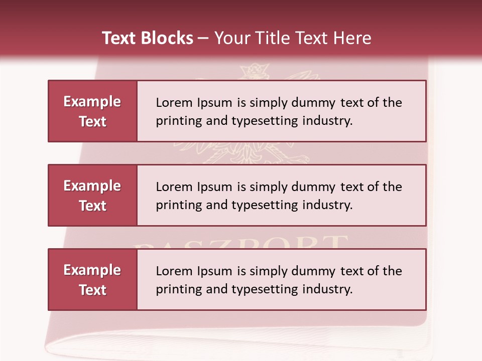 Grandmother Finger Hold PowerPoint Template