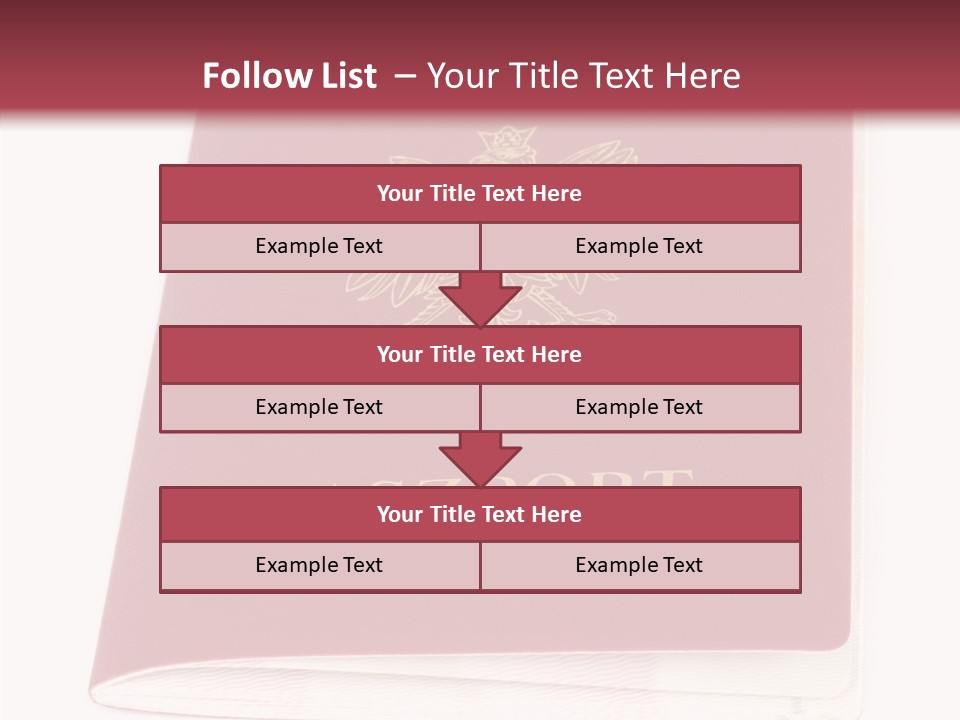Grandmother Finger Hold PowerPoint Template