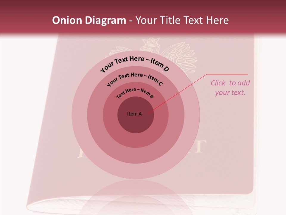 Grandmother Finger Hold PowerPoint Template