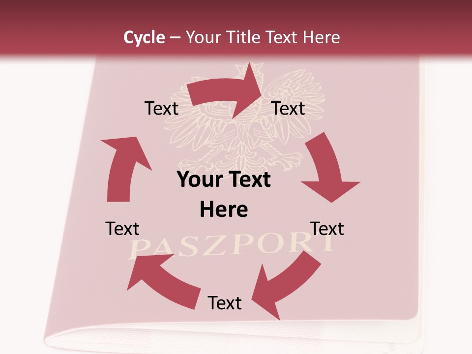 Grandmother Finger Hold PowerPoint Template