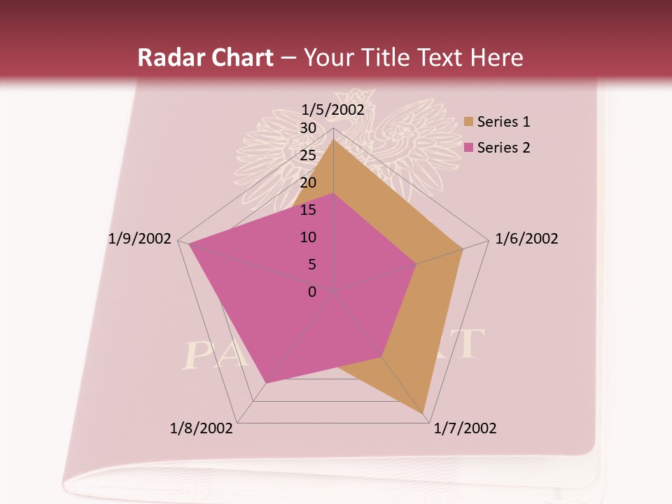 Grandmother Finger Hold PowerPoint Template