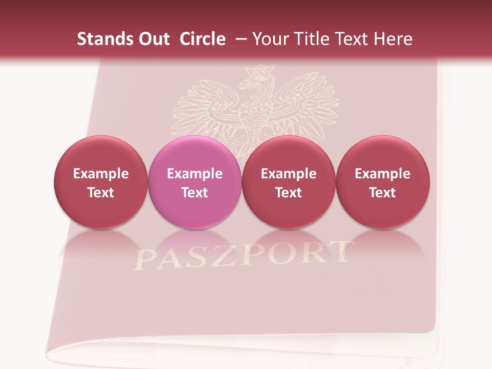 Grandmother Finger Hold PowerPoint Template