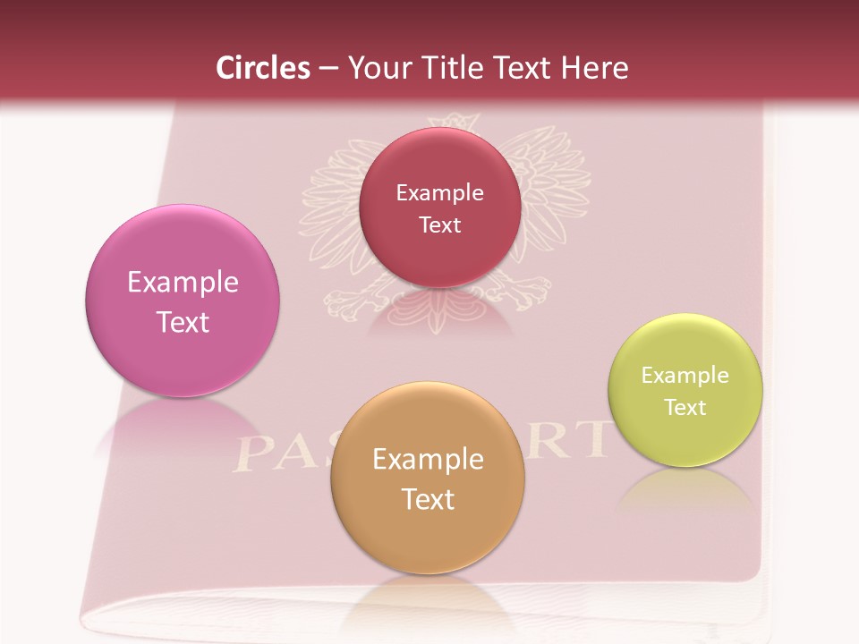 Grandmother Finger Hold PowerPoint Template