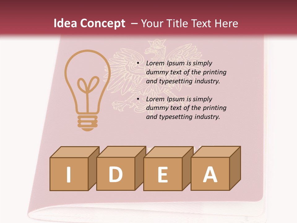 Grandmother Finger Hold PowerPoint Template