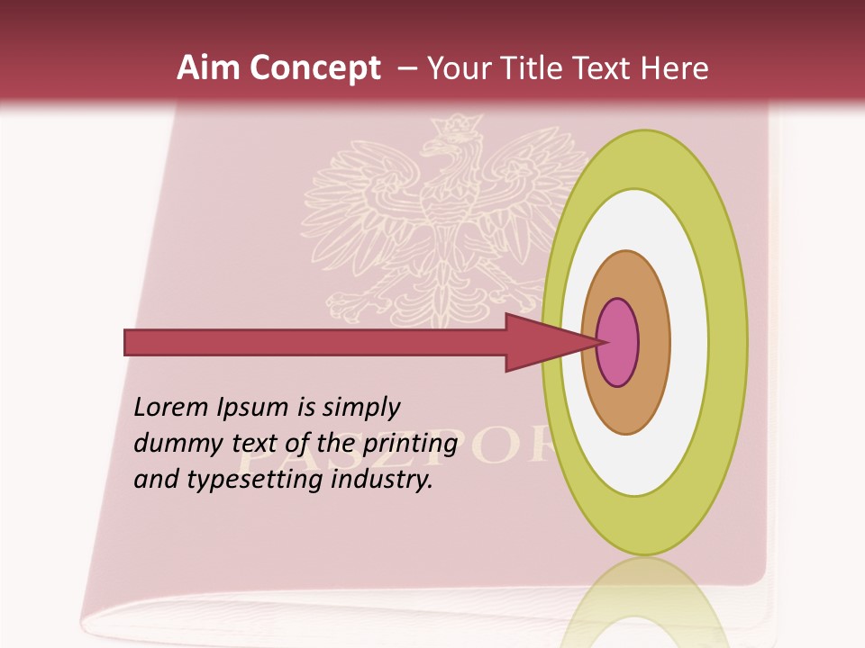 Grandmother Finger Hold PowerPoint Template