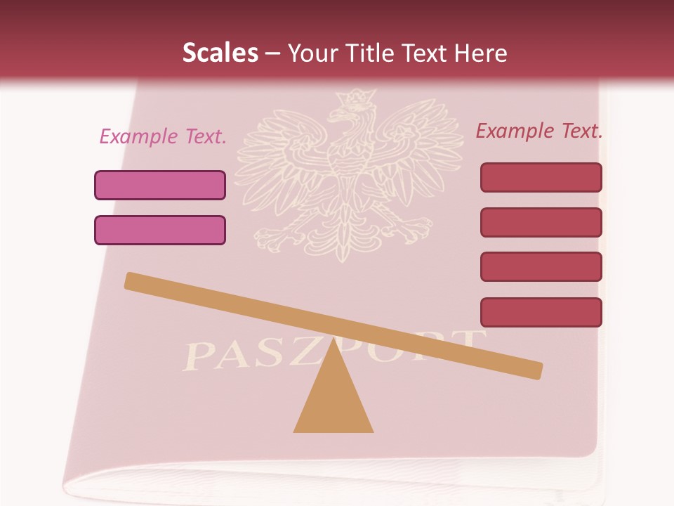 Grandmother Finger Hold PowerPoint Template