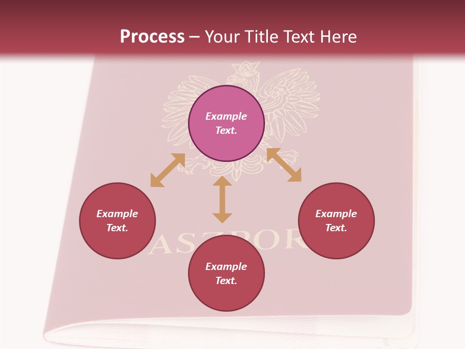 Grandmother Finger Hold PowerPoint Template