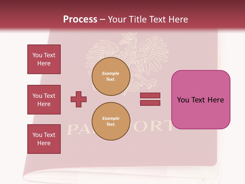 Grandmother Finger Hold PowerPoint Template