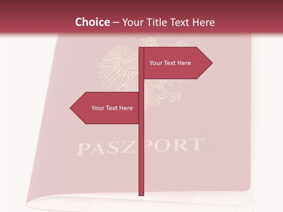 Grandmother Finger Hold PowerPoint Template