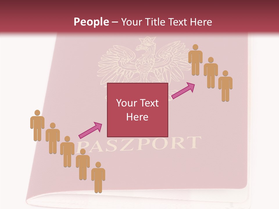 Grandmother Finger Hold PowerPoint Template