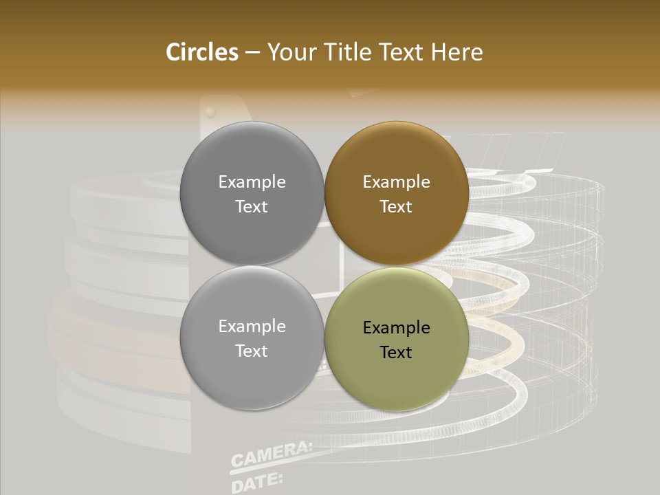 Caregiver White Background Senior PowerPoint Template