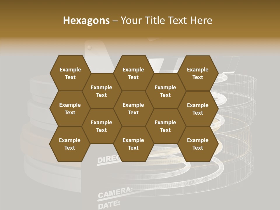 Caregiver White Background Senior PowerPoint Template