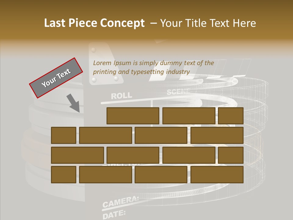 Caregiver White Background Senior PowerPoint Template