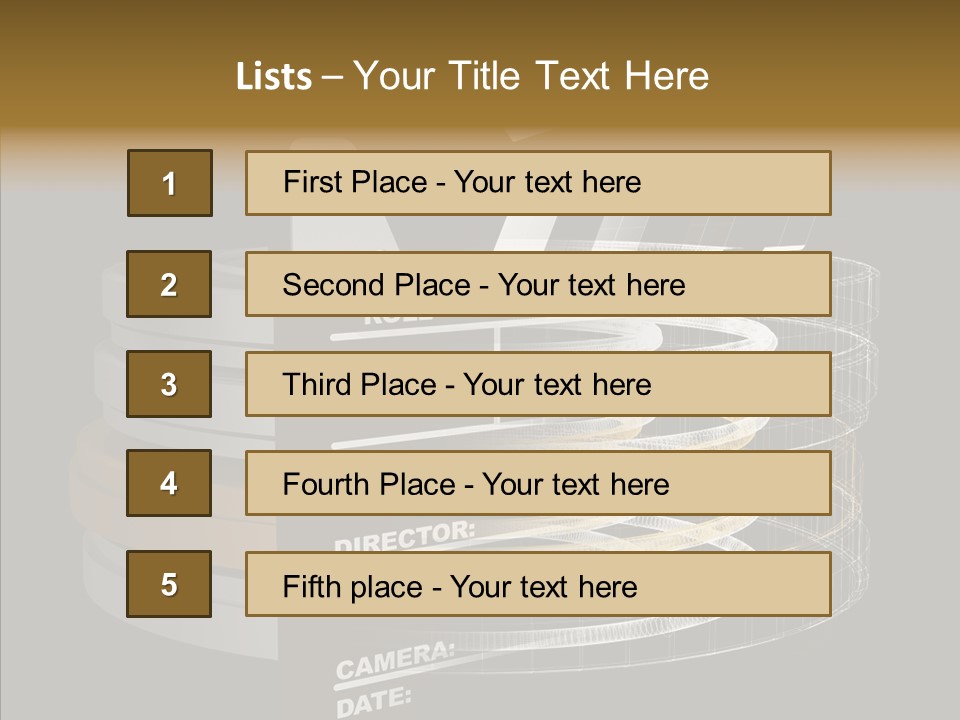Caregiver White Background Senior PowerPoint Template