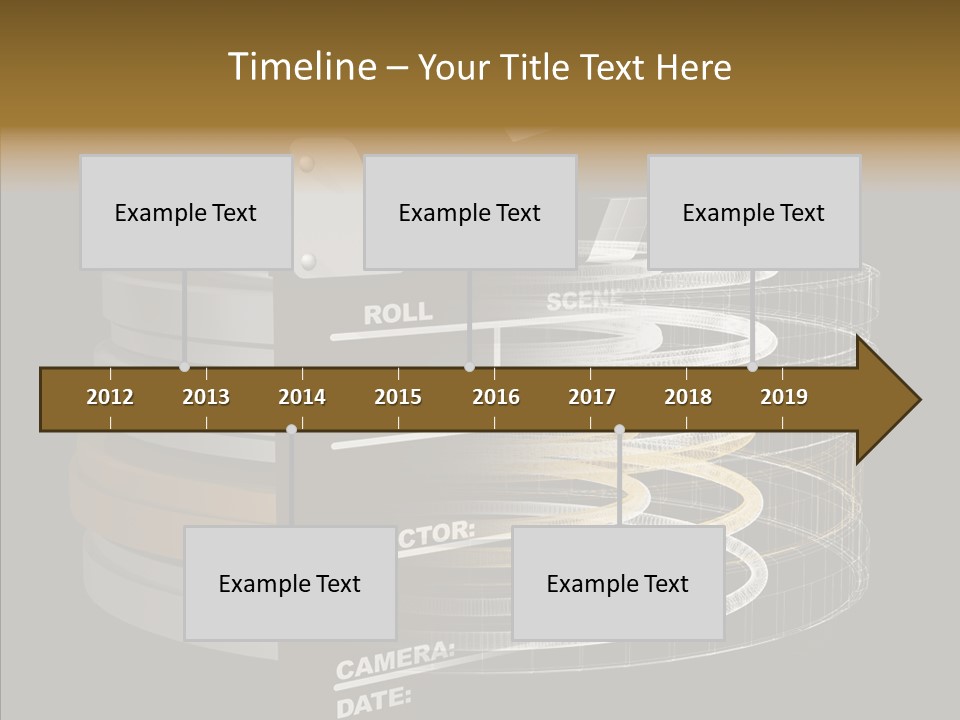 Caregiver White Background Senior PowerPoint Template
