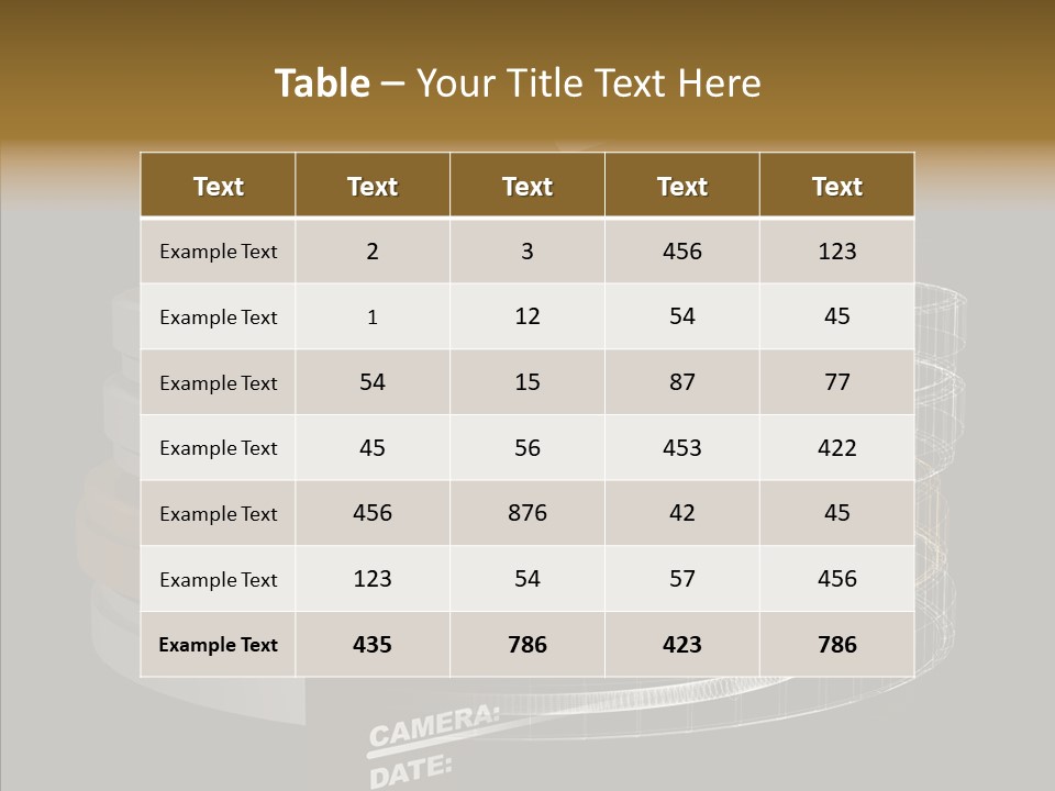 Caregiver White Background Senior PowerPoint Template