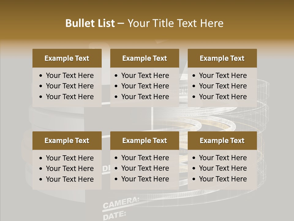 Caregiver White Background Senior PowerPoint Template