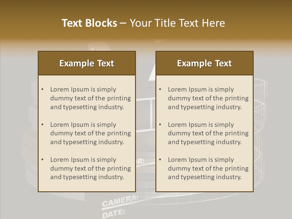 Caregiver White Background Senior PowerPoint Template