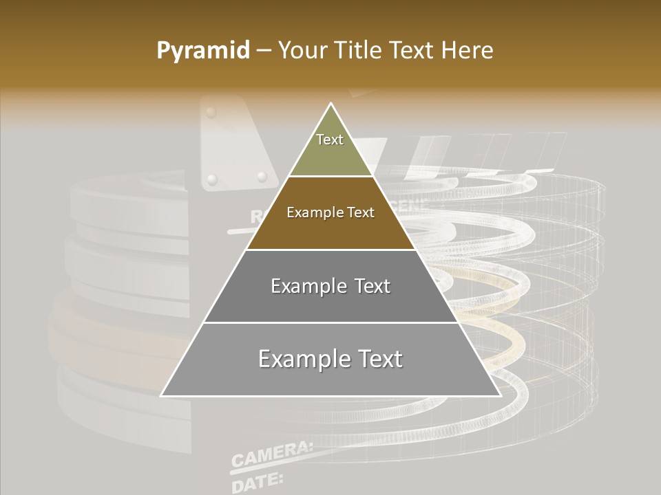 Caregiver White Background Senior PowerPoint Template