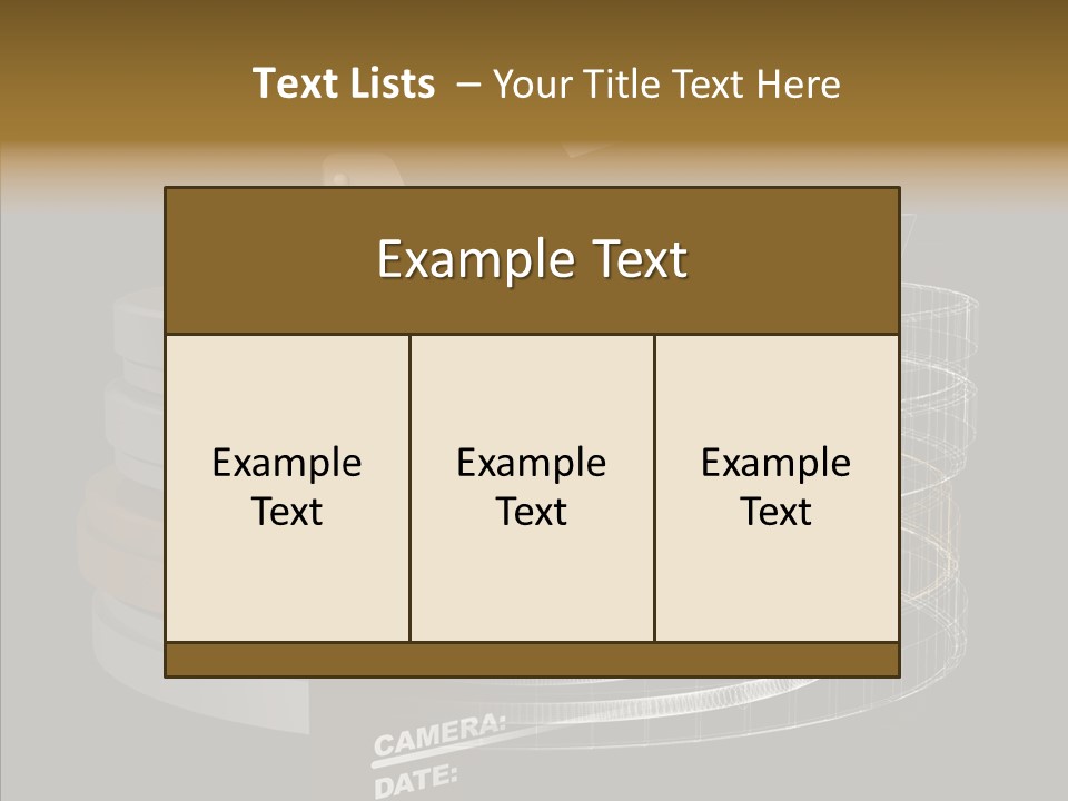 Caregiver White Background Senior PowerPoint Template