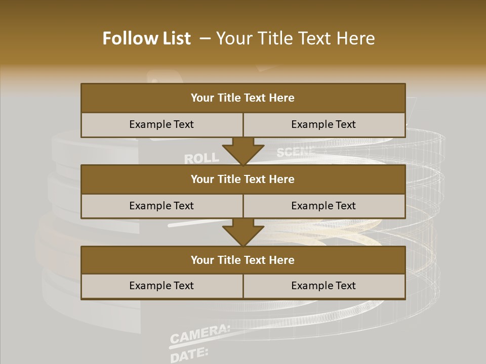 Caregiver White Background Senior PowerPoint Template