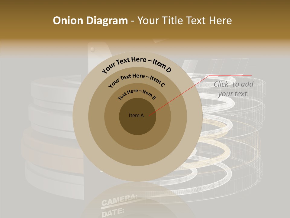 Caregiver White Background Senior PowerPoint Template